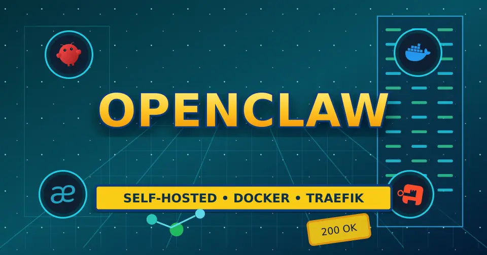 Bold dark service documentation poster for OpenClaw Gateway using only relevant service icons from the documented stack.